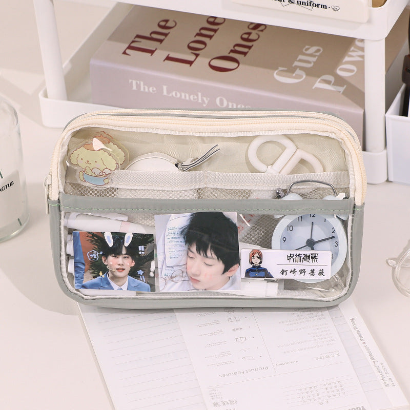 Wholesale TPU Transparent Pencil Bag